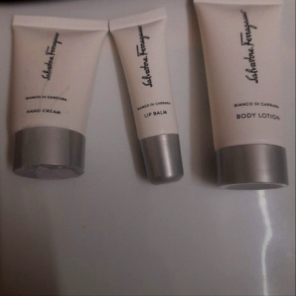 SOLD Salvatore Ferragamo - 3 set cosmetic